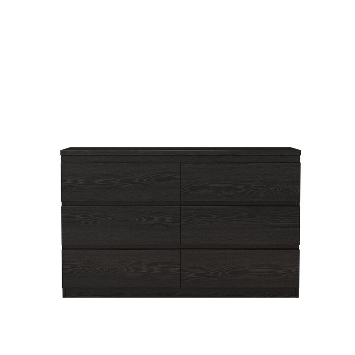 Bixnom 6‑Drawer Modern Dresser