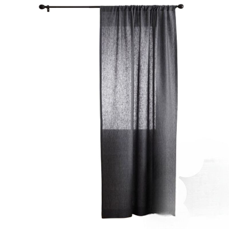 Solino Home 100% Pure Linen Curtain - Linen Curtain