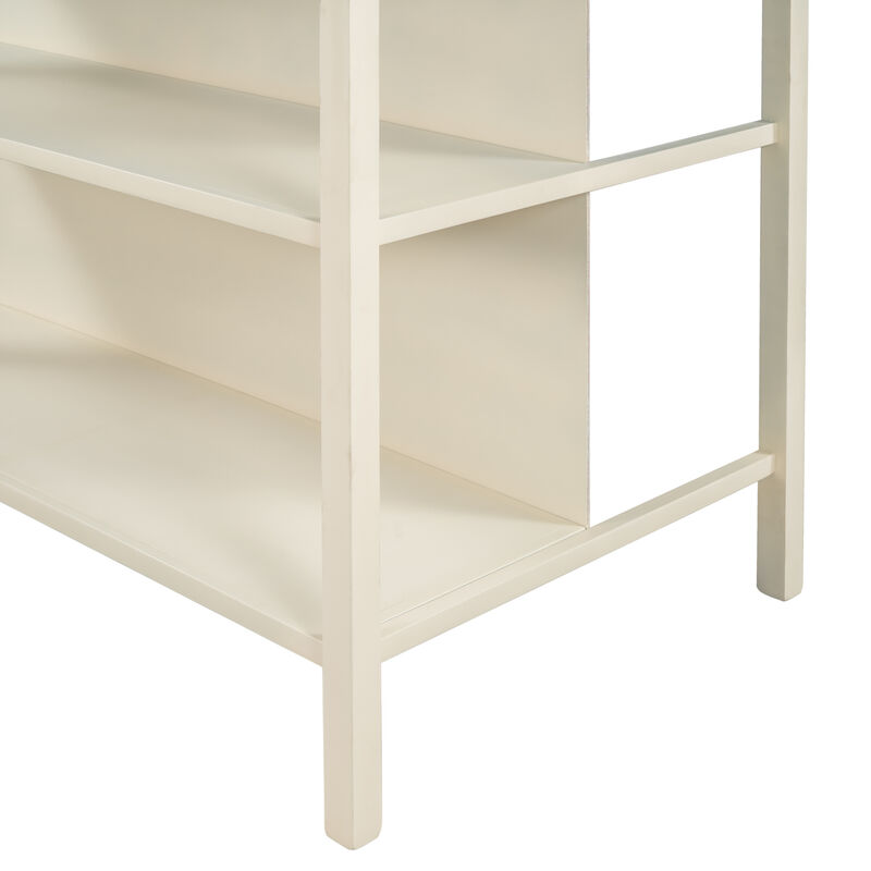 Streamdale Rustic 45" Kitchen Island and Dining Table