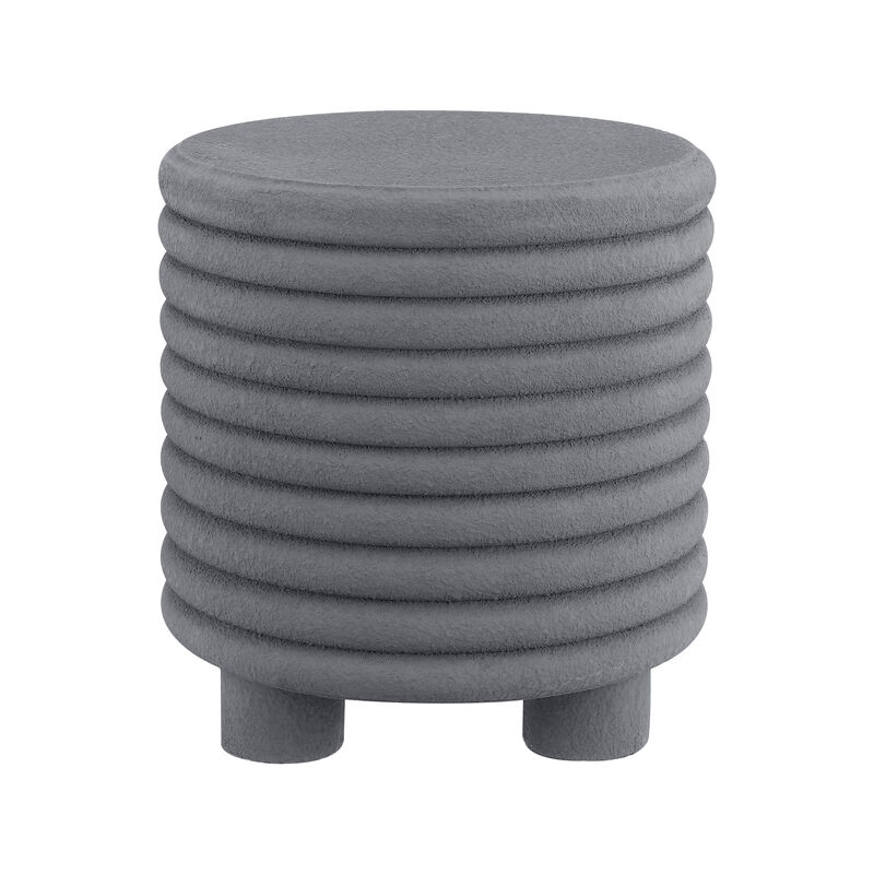 Evans Minimalist Modern 3-Legged Drum Indoor/Outdoor Accent Table