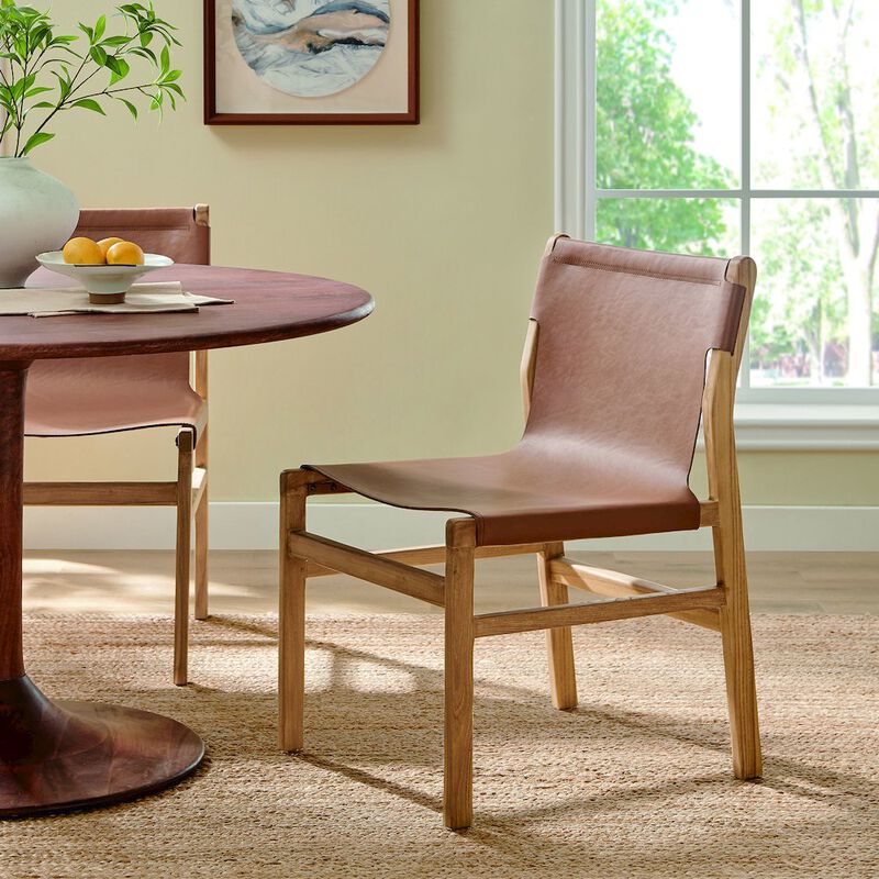 Sonora Leather Dining Side Chair image number 8