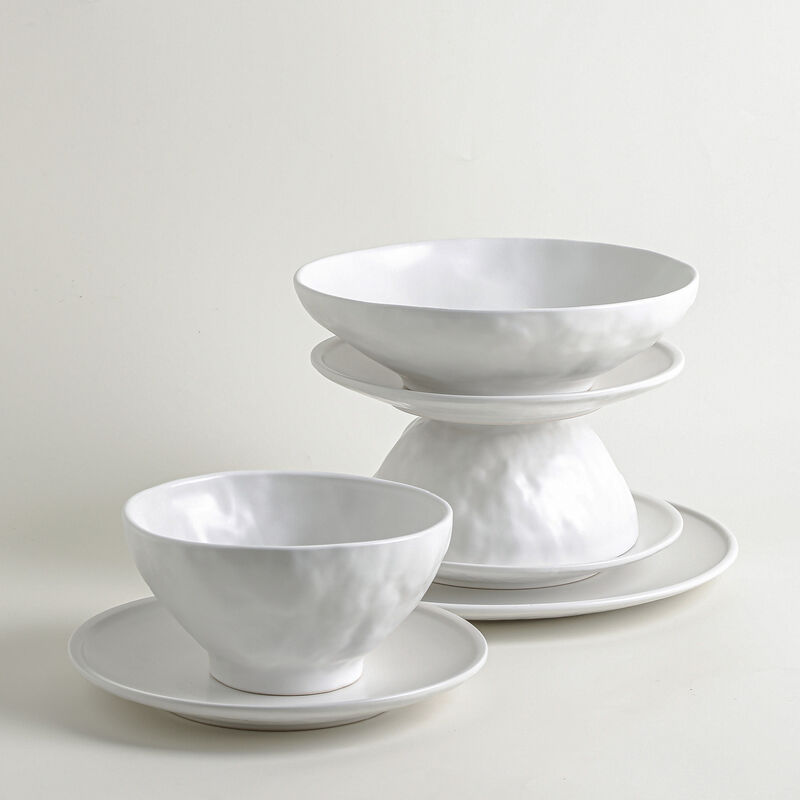 Stone by Mercer Project NENDO Stoneware 16 Piece Dinnerware Set