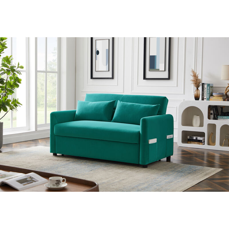 Blue Leisure Love Sofa
