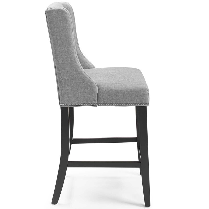 Baron Upholstered Fabric Counter Stool image number 2