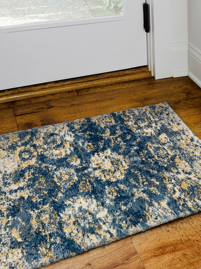 Orleans OR5 Indigo 1'8" x 2'6" Rug