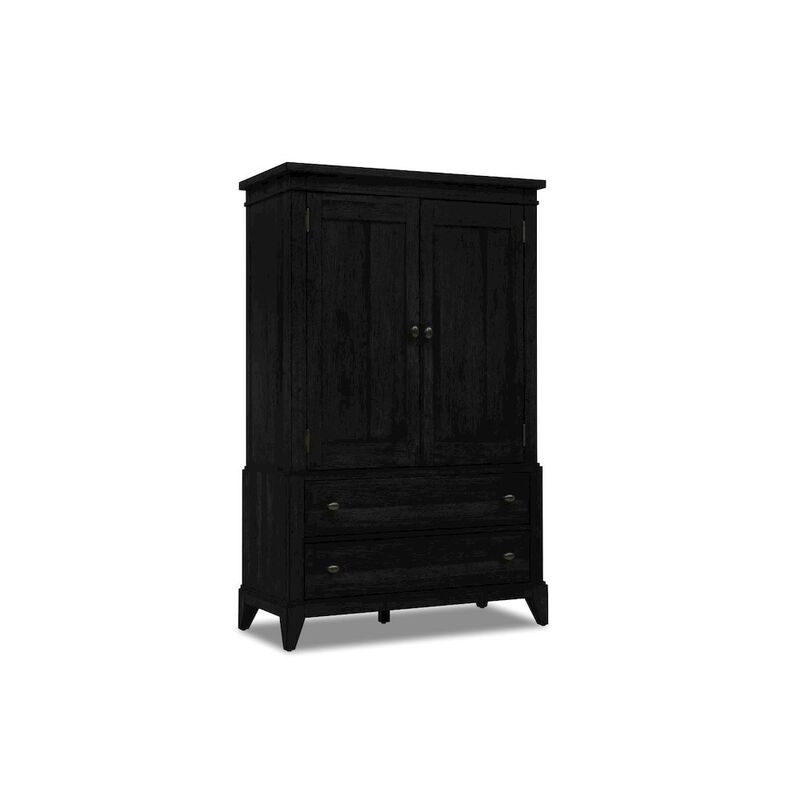 Legacy Classic Armoire (2 doors, 2 adj shelves, 1 clothing rod, cedar lined bottom drawer)