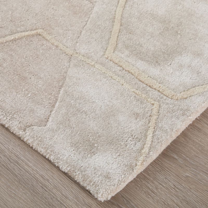 Maridian 8A72F Beige/Brown 5' x 8' Rug image number 2