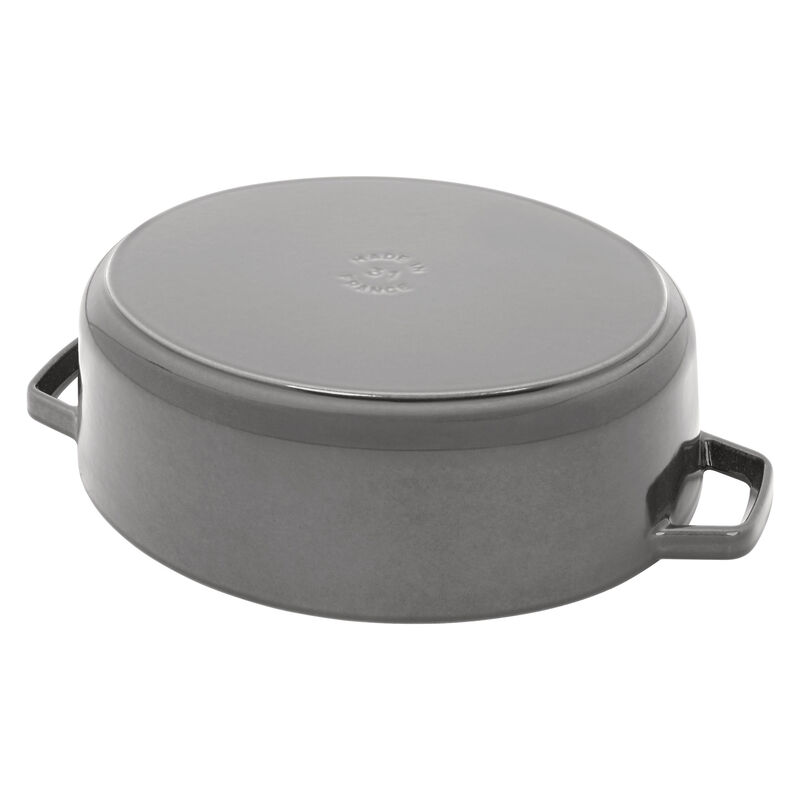 Staub Cast Iron 6.25-qt Shallow Oval Dutch Oven