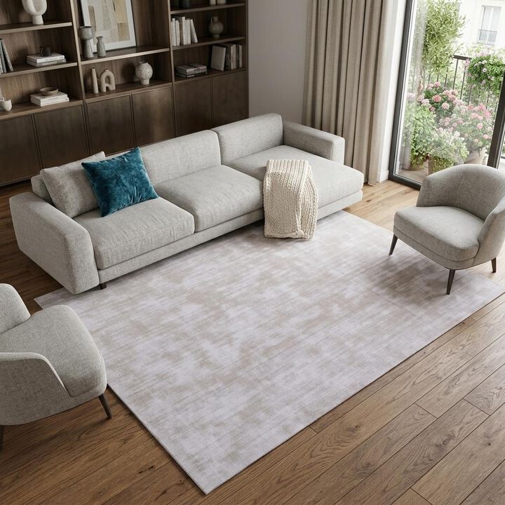 Abstract Hand Loomed Area Rug