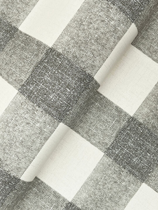 Thorpe Charcoal Plaid Wallpaper