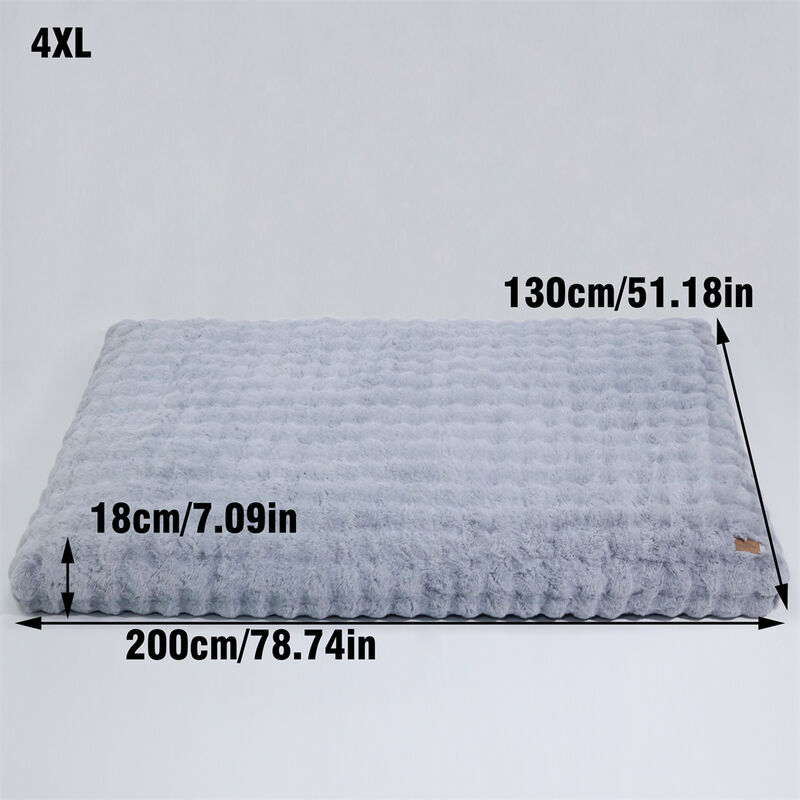 Jumbo Anti-Anxiety Calming Dog Bed Removable Cover Pet Beds Mattress Non Skid image number 4