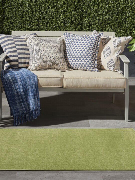 Nourison Essentials NRE01 Green 3' x 5' Rug