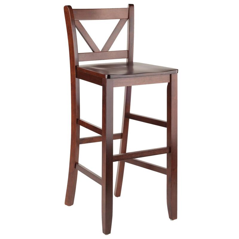 Victor 2-pc 29" V Back Bar Stools