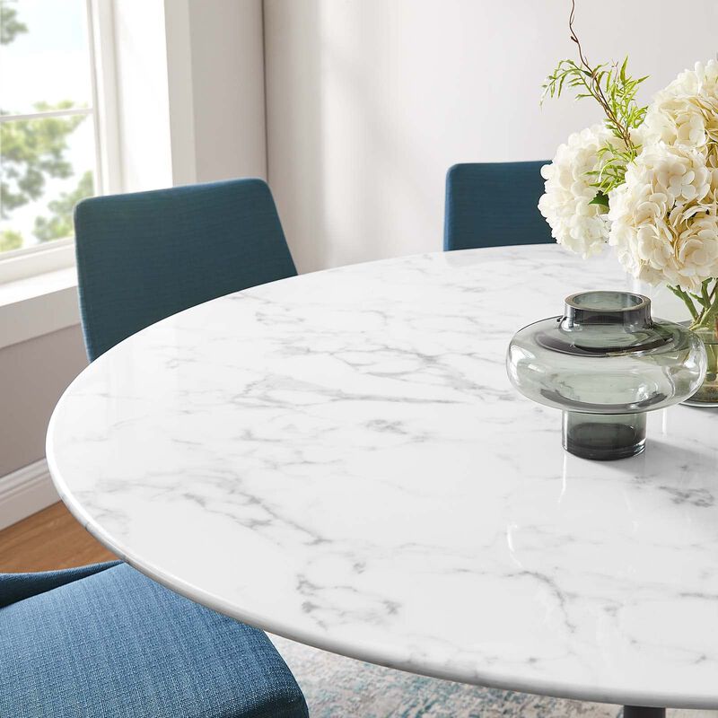 Lippa Dining Table - Artificial Marble Top image number 5
