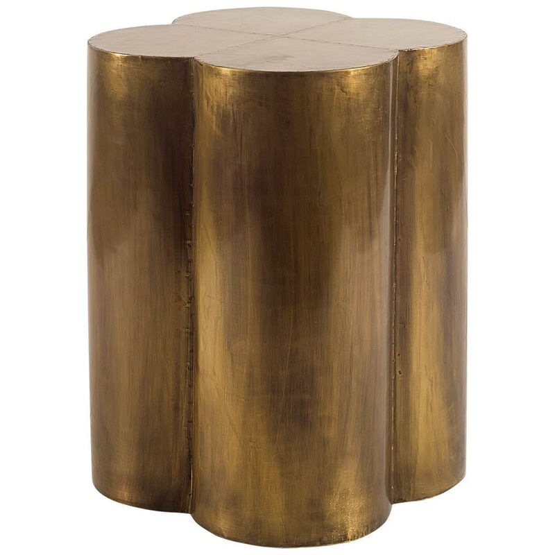 Polished Brass End Table &ndash; Elegant and Durable Home D&eacute;cor