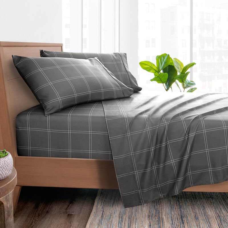 Printed Pattern Ultra Soft Brushed Sheet Set image number 1