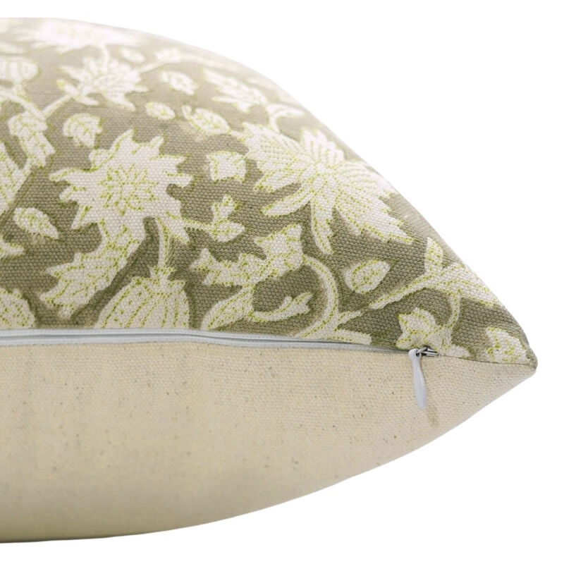 Fabdivine Handmade Block Print Cotton Fabric Light Weight Pillow Cover image number 7