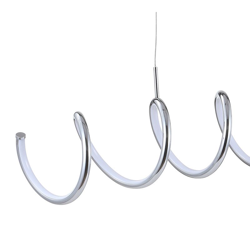 Ali Dimmable Adjustable Integrated LED Metal Linear Pendant