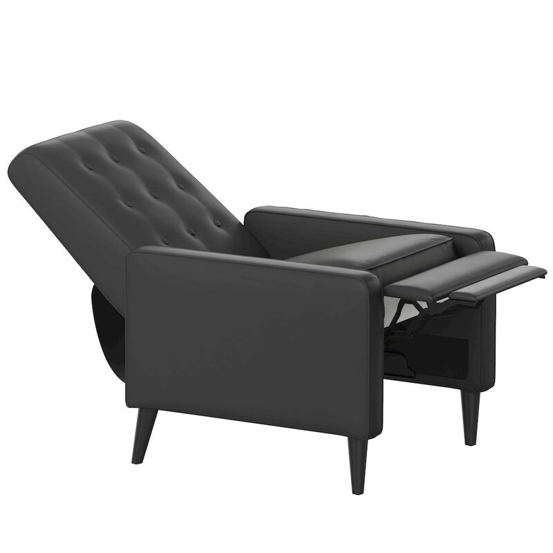 Flash Furniture Mid-Century Modern Recliner for Living Room, Bedroom, or Home Office