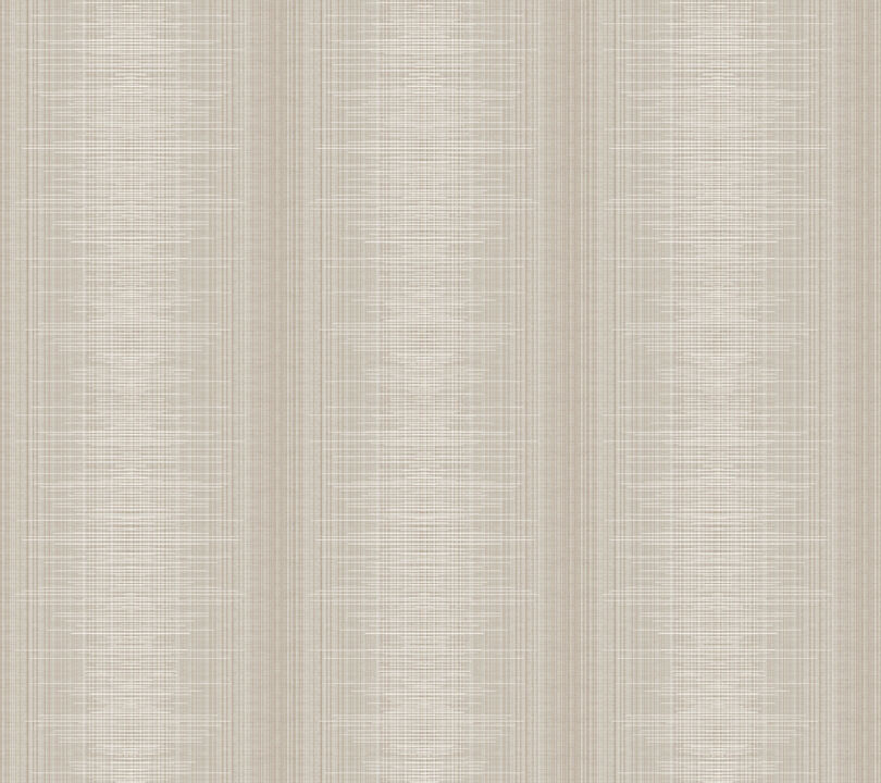 Silk Weave Stripe Light Brown Wallpaper