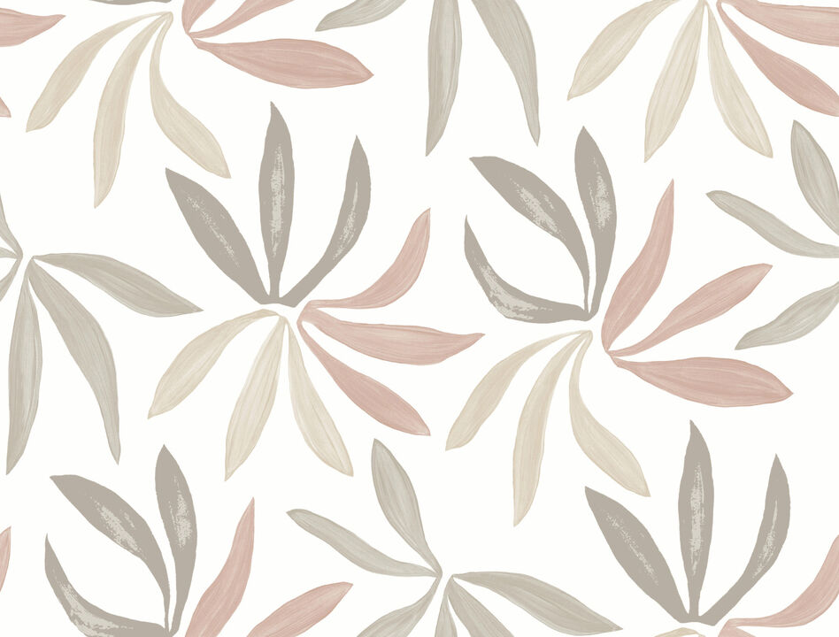 Little Garden Nude & Blush Wallpaper (Set of 2)