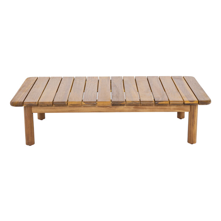 Christopher Knight Home Masaki Modern Acacia Wood Patio Coffee Table