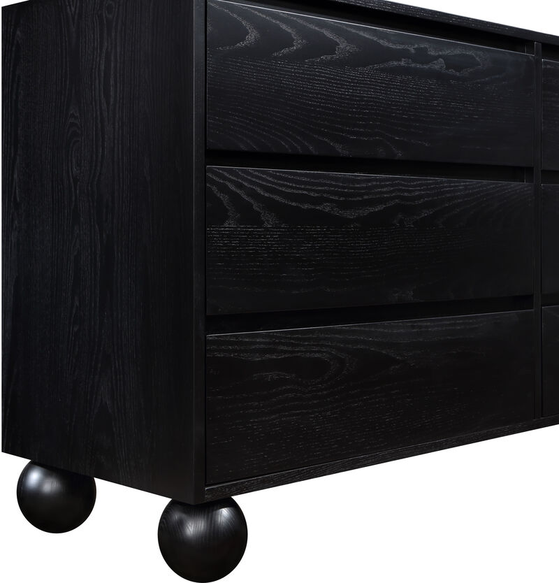 Meridian Furniture Kent Black Dresser image number 9
