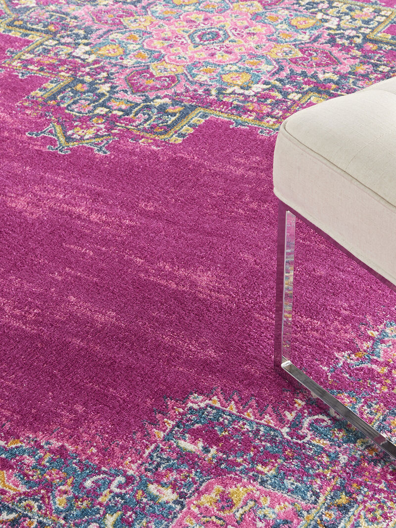 Passion PSN03 Fuchsia 10' x 14' Rug
