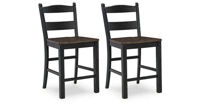 Valebeck Counter Height Barstool - SET OF 2 image number 0