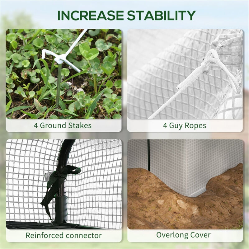 Mini Walk-In Greenhouse for Indoor & Outdoor Gardening