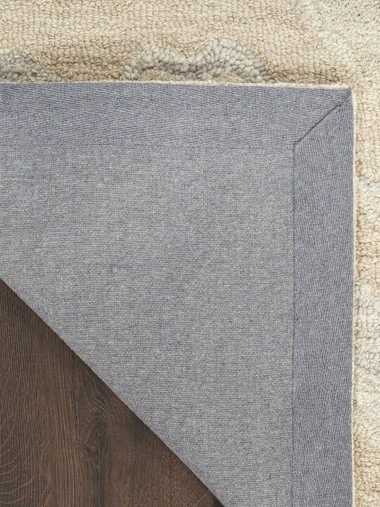 Graceful GRU01 Beige 8'6" x 11'6" Rug