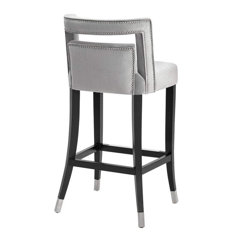 Hart Velvet Counter Stool image number 3