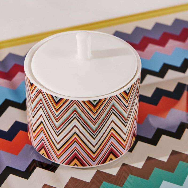 Sugar Pot ZIG ZAG JARRIS 148, diam. 3.39", H 3.54" image number 2
