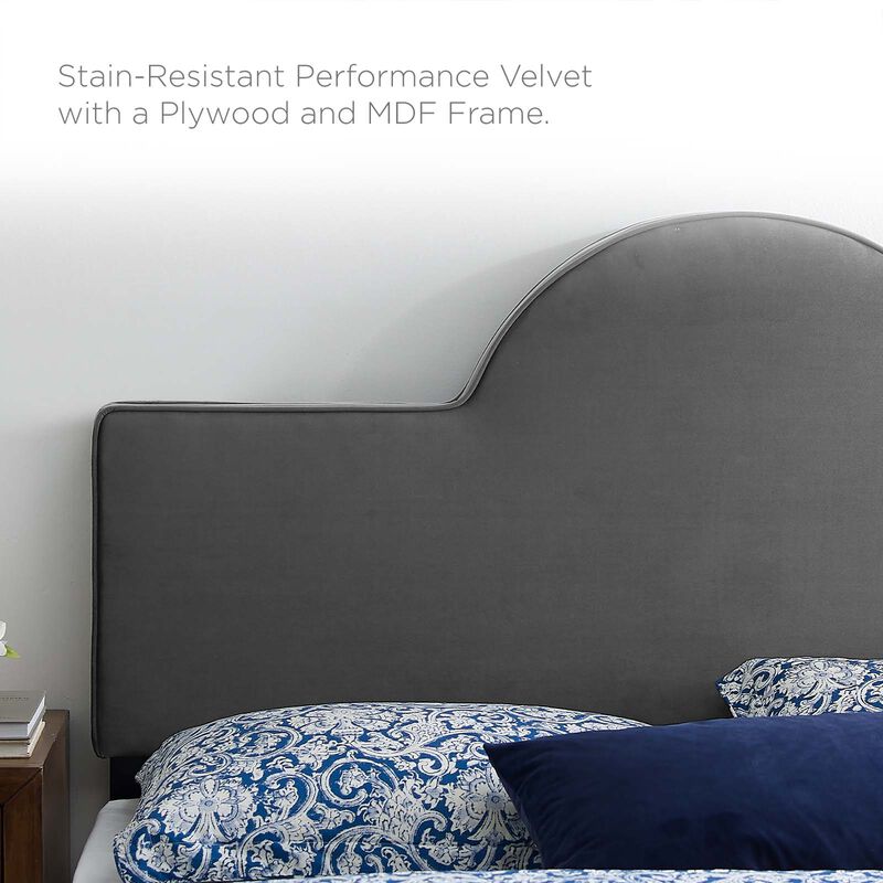 Modway - Dawn King/California King Performance Velvet Headboard image number 5