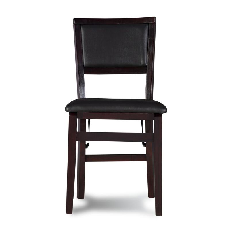Linon Kiera 18 In Pad Back Folding Chair - Set Of Two