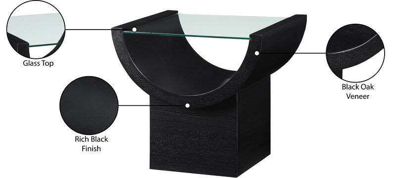 Meridian Furniture Beverwil Black End Table image number 6