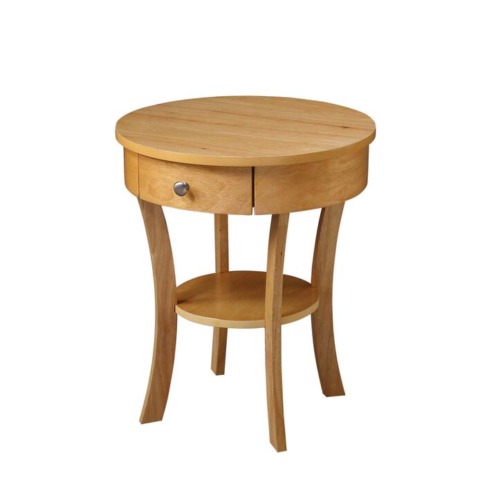 Convenience Concepts Classic Accents Schaffer End Table, Natural