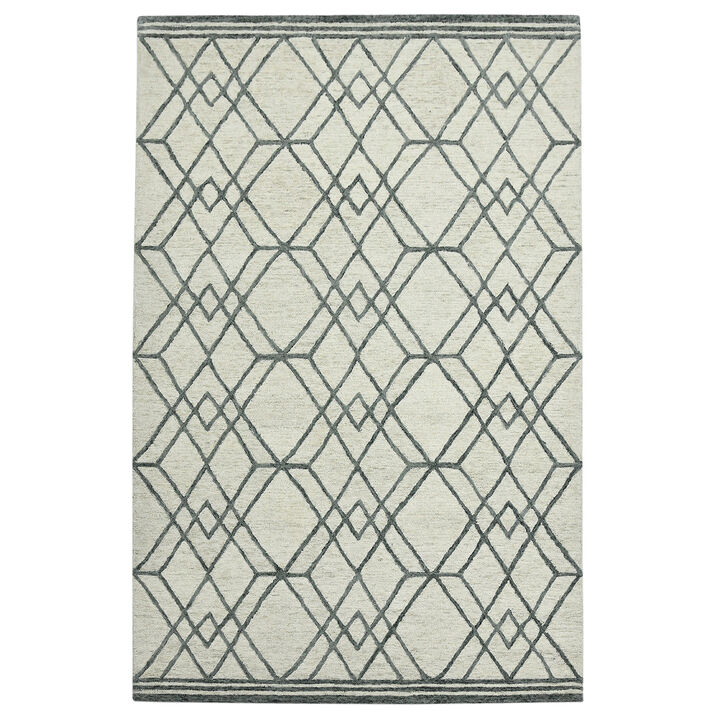 HomeRoots Oriental Hand Woven Area Rug With Fringe