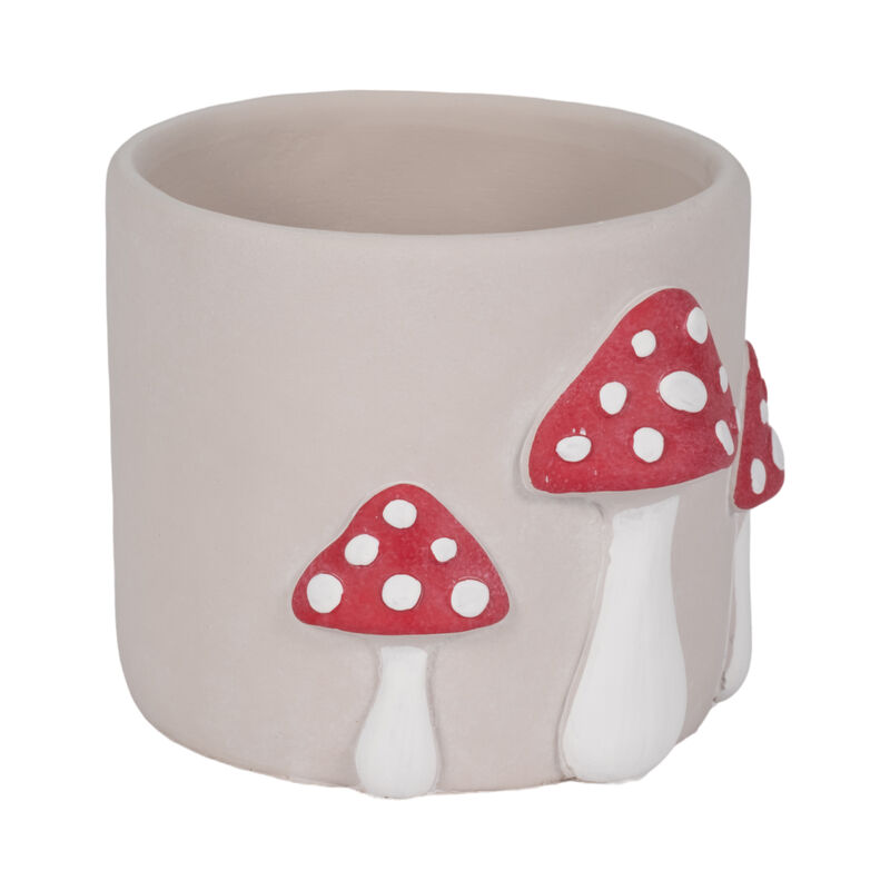8" Magic Mushroom Planter image number 2