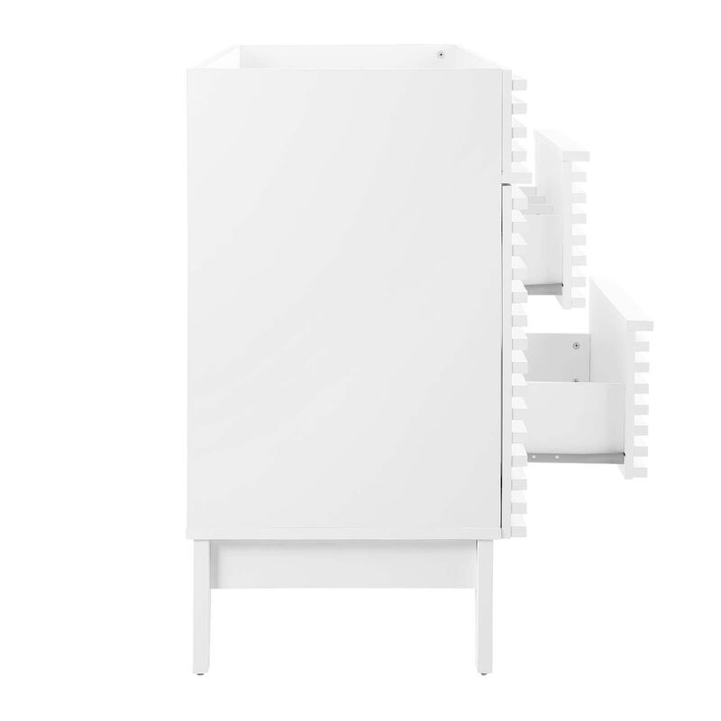 48 in. Render Single Bathroom Vanity Cabinet, White image number 2