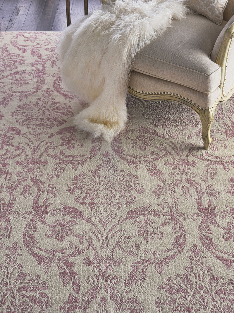 Jubilant JUB09 Ivory/Pink 7'10" x 9'10" Rug