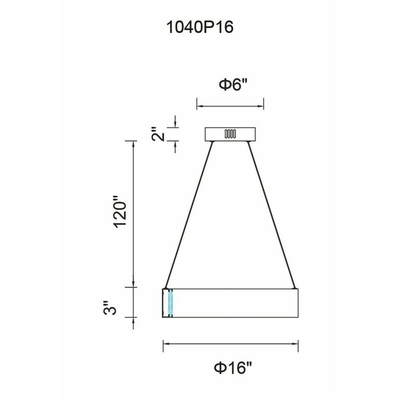 CWI Lighting Rosalina LED Chandelier With Matte Black Finish