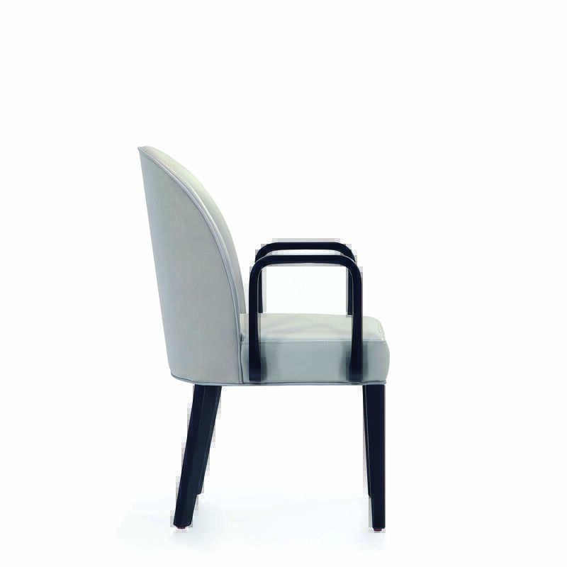Connie Light Gray Dining Arm Chairs (Set of 2) image number 4