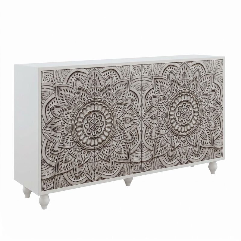Judtik Embossed Sideboard image number 0