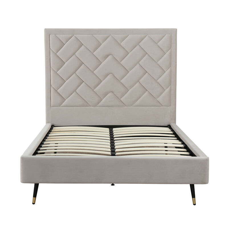 Crosby Beige Full Bed