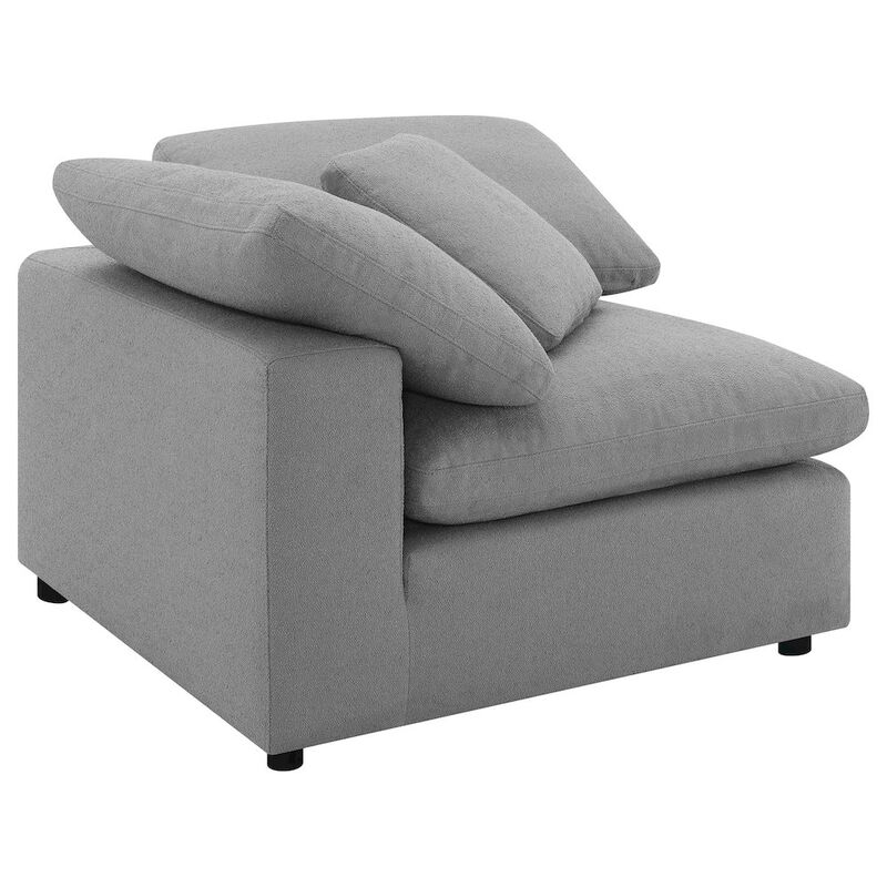 Coaster Co. of America Raleigh 5-piece Boucle Upholstered Modular Sectional Grey image number 6