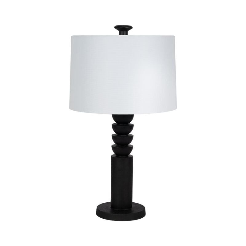 27" Carved Totem Table Lamp image number 2