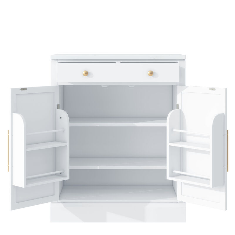 Merax Modern Freestanding Kitchen Pantry