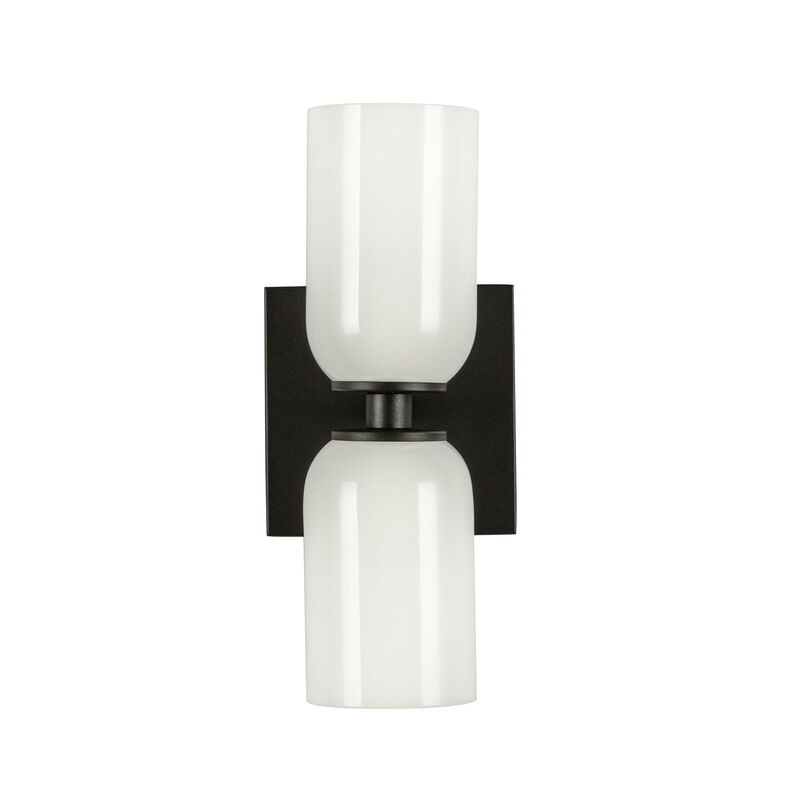 Nola 12-in 2 Lights Damp-Rated Wall Sconce image number 3
