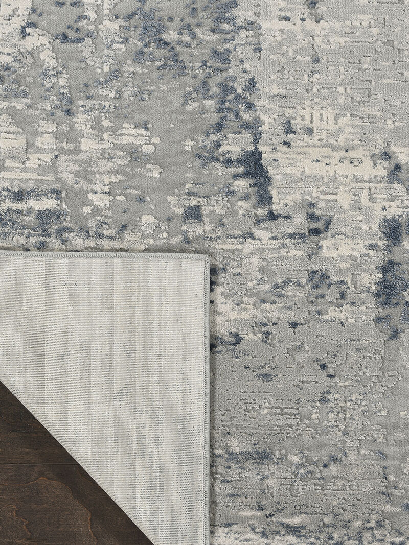 Rustic Textures RUS10 Ivory/Blue 9'3" x 12'9" Rug image number 1